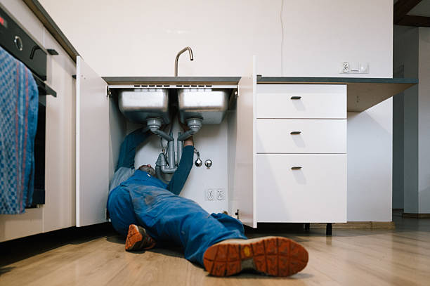 Professional Leak Detection technician working in Mill Creek, IN